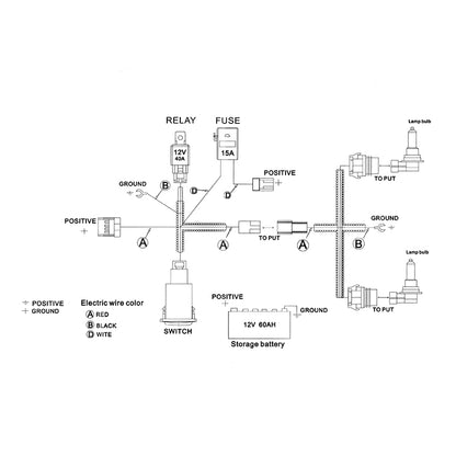 2016-2018 Chevrolet Spark PS24W Fog Lights (Chrome Housing/Clear Lens)