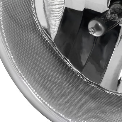 2004-2016 Toyota Sequoia/Tundra/Tacoma/Solara H10 Fog Lights Kit (Chrome Housing/Clear Lens)