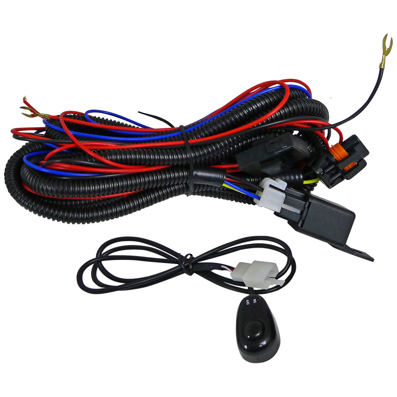 2004-2016 Toyota Sequoia/Tundra/Tacoma/Solara H10 Fog Lights Kit (Chrome Housing/Smoked Lens)