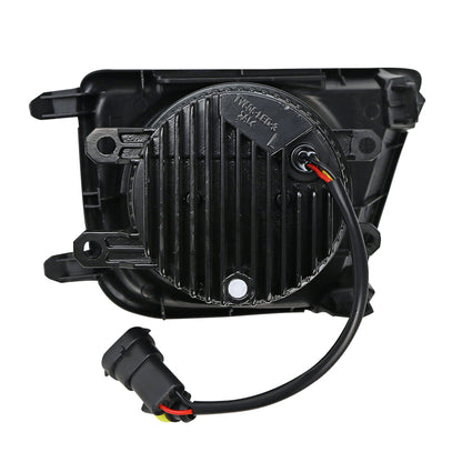 2012-2015 Toyota Tacoma SMD LED Projector Fog Lights Kit (Chrome Housing/Clear Lens0