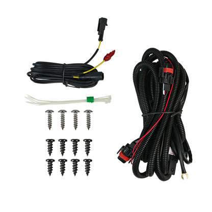 2012-2015 Toyota Tacoma SMD LED Projector Fog Lights Kit (Chrome Housing/Clear Lens0