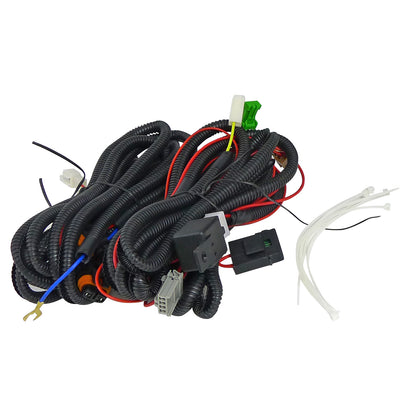 2012-2015 Toyota Tacoma H11 Fog Lights Kit (Chrome Housing/Clear Lens)