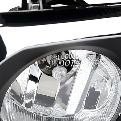 2016-2022 Toyota Tacoma H16 Chrome Cover Fog Lights Kit (Chrome Housing/Clear Lens)