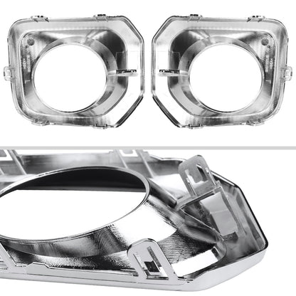 2016-2022 Toyota Tacoma H16 Chrome Cover Fog Lights Kit (Chrome Housing/Clear Lens)