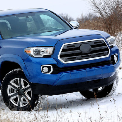 2016-2022 Toyota Tacoma H16 Chrome Cover Fog Lights Kit (Chrome Housing/Clear Lens)
