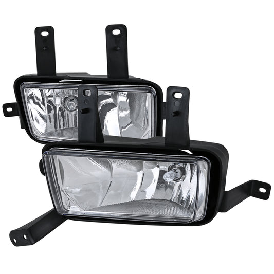 2015-2020 Chevrolet Tahoe/Suburban GMC Yukon/Yukon XL H8 Fog Lights Kit (Chrome Housing/Clear Lens)