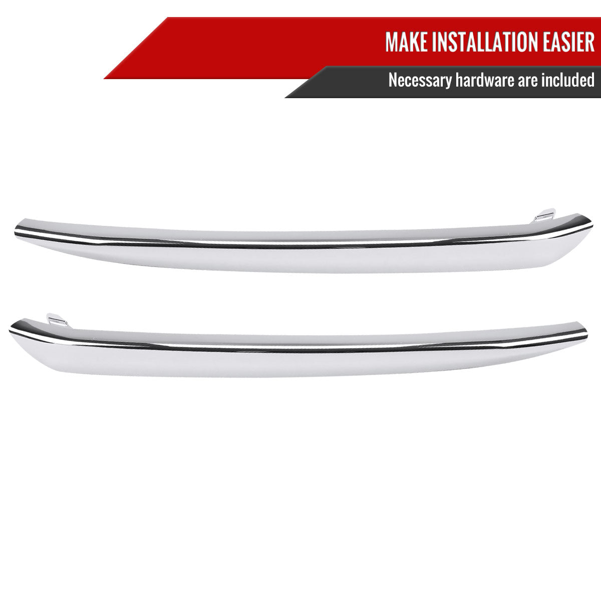 2015-2020 Chevrolet Tahoe/Suburban H8 Fog Lights Kit (Chrome Housing/Clear Lens)