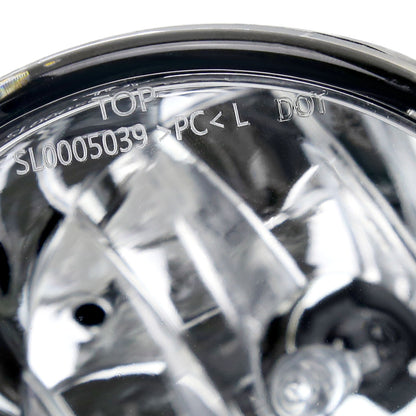 2004-2015 Nissan Titan/ 2005-2007 Armada Bumper Fog Lights (Chrome Housing/Clear Lens)