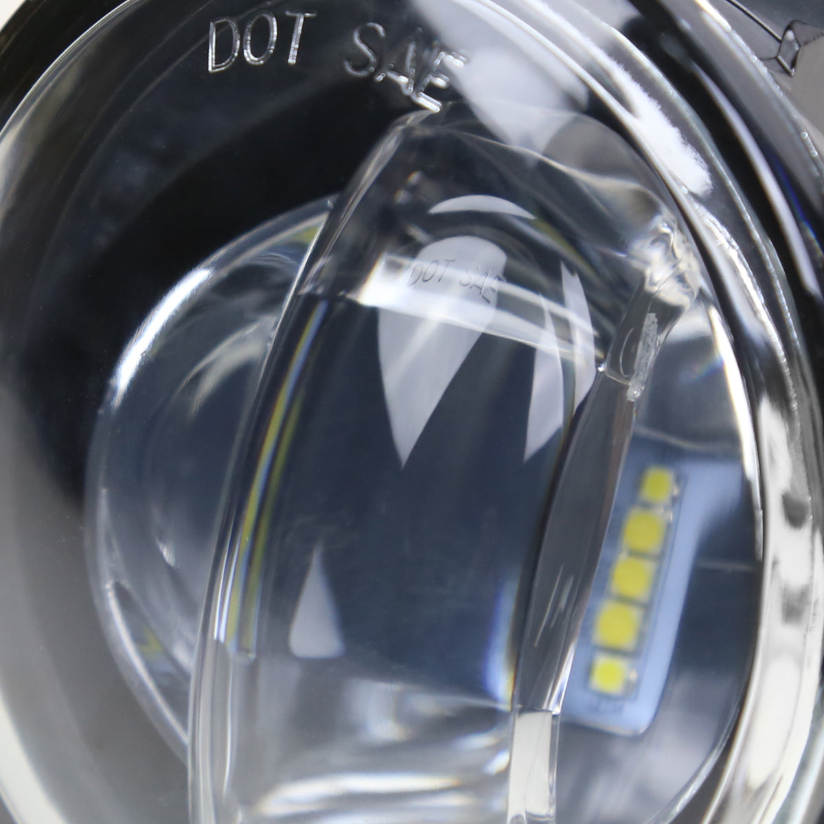 2006-2015 Toyota Lexus SMD LED Projector Fog Lights Kit (Chrome Housing/Clear Lens)