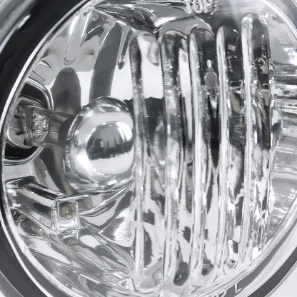 2003-2008 Toyota Matrix Pontiac Vibe 12V/55W 9006 Fog Lights (Chrome Housing/Clear Lens)