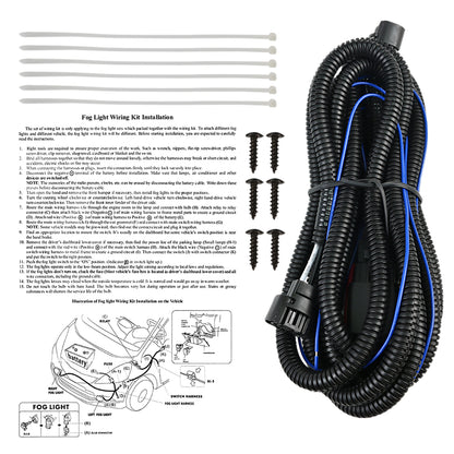 2017-2019 Chevrolet Trax PS24W Fog Lights Kit (Chrome Housing/Clear Lens)