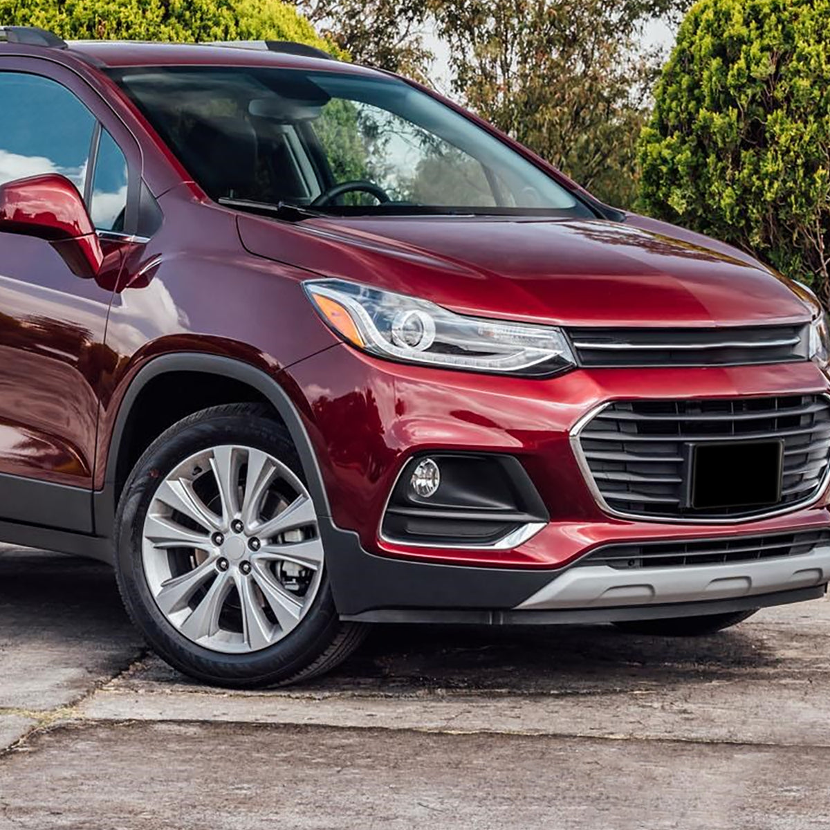 2017-2019 Chevrolet Trax PS24W Fog Lights Kit (Chrome Housing/Clear Lens)