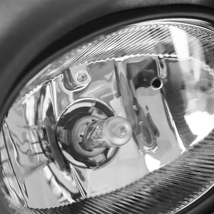 2004-2005 Acura TSX H11 Fog Lights Kit (Chrome Housing/Clear Lens)