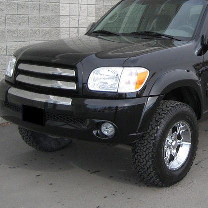 2000-2007 Toyota Tundra/Sequoia 12V/51W 9006 Fog Lights Kit (Chrome Housing/Clear Lens)