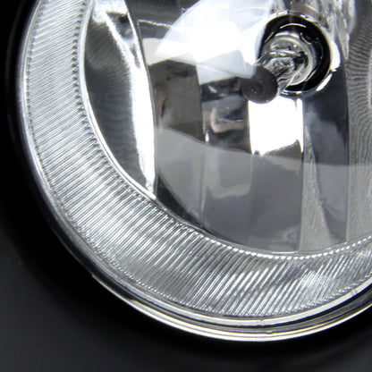 2007-2013 Toyota Tundra/Sequoia H10 Fog Lights Kit (Chrome Housing/Clear Lens)