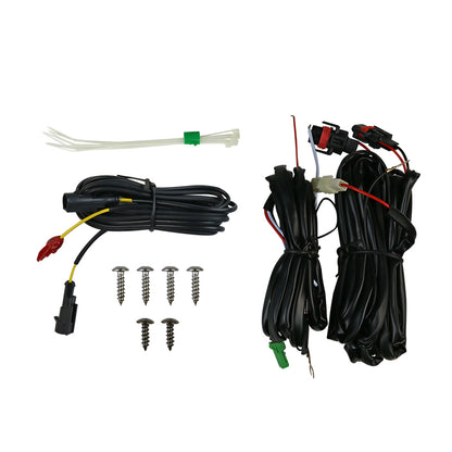 2014-2018 Toyota Tundra SMD LED Projector Fog Lights Kit (Chrome Housing/Clear Lens)