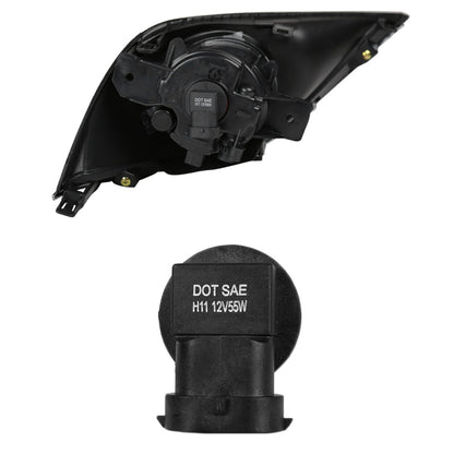 2015-2017 Nissan Versa Sedan H11 Fog Lights Kit (Chrome Housing/Clear Lens)