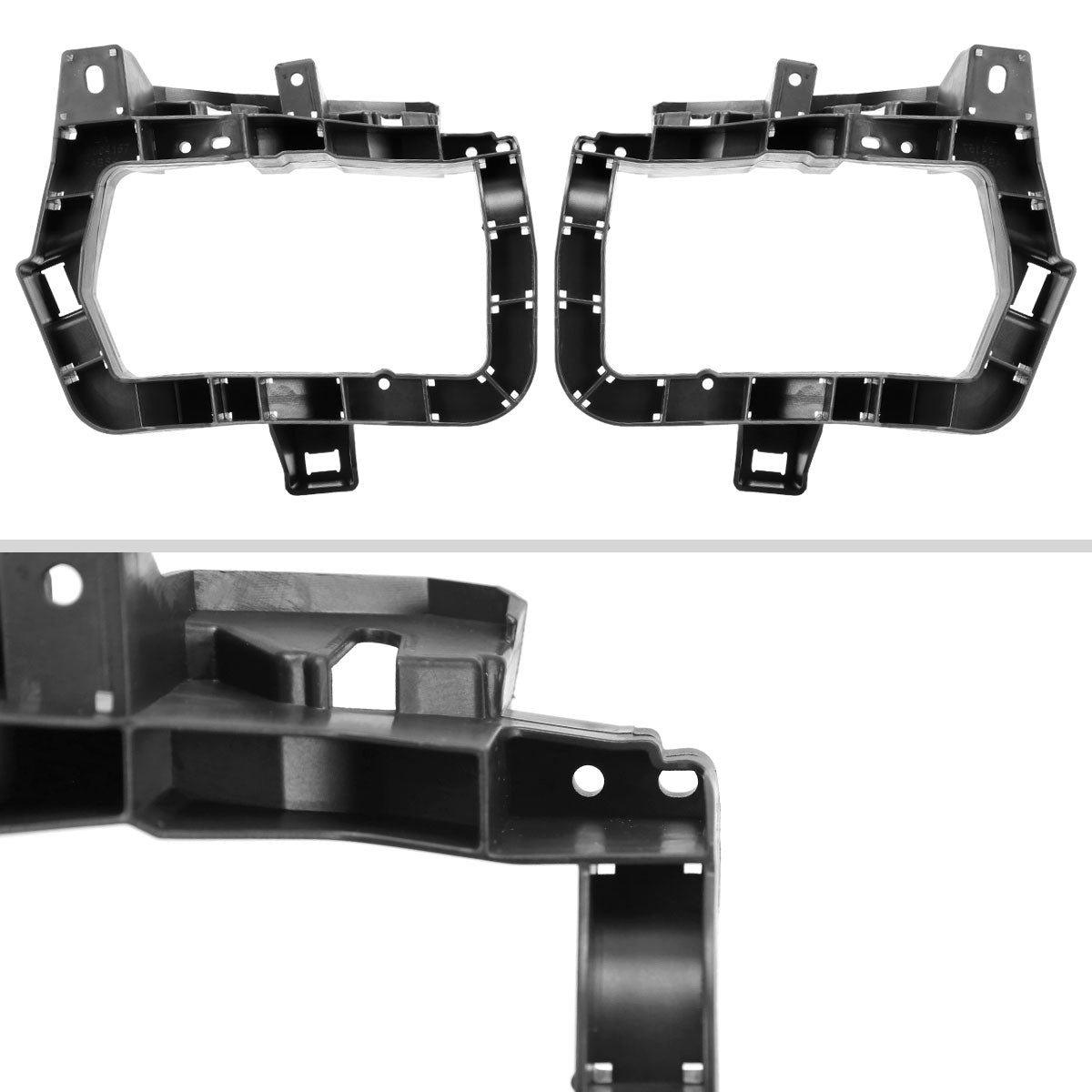 2017-2019 Nissan Versa Note Hatchback H8 Fog Lights Kit (Chrome Housing/Clear Lens)