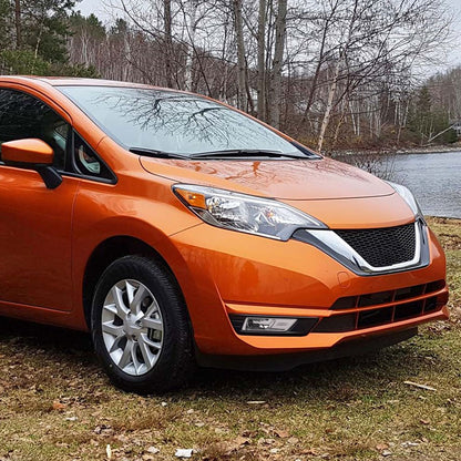 2017-2019 Nissan Versa Note Hatchback H8 Fog Lights Kit (Chrome Housing/Clear Lens)