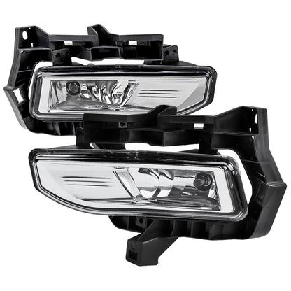 2017-2019 Nissan Versa Note Hatchback H8 Fog Lights Kit (Chrome Housing/Clear Lens)