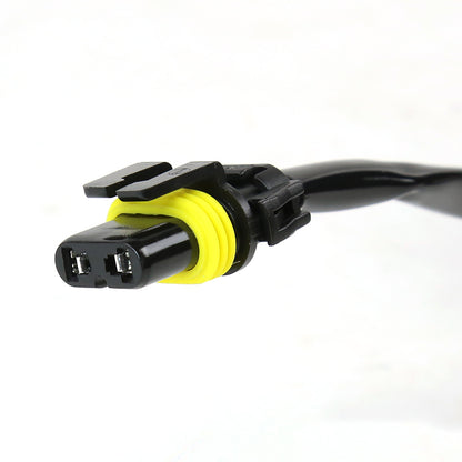 Universal 10' 12 Gauge Fog Lights Wiring Harness w/ 2 Connectors