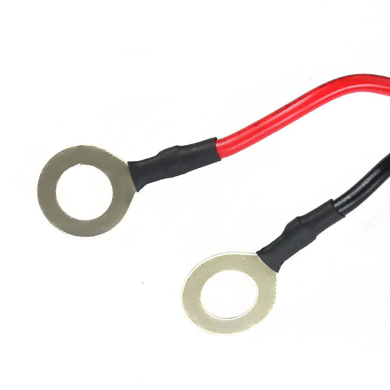 Universal 9' 12 Gauge Fog Lights Wiring Harness Kit w/ 1 Connector, Fuse, On/Off Switch, & Relay