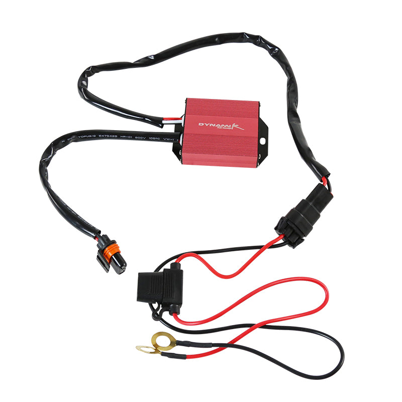 Universal 9' 14 Gauge Fog Lights Wiring Harness Kit w/ 2 Connectors, Fuse, Relay, & Remote