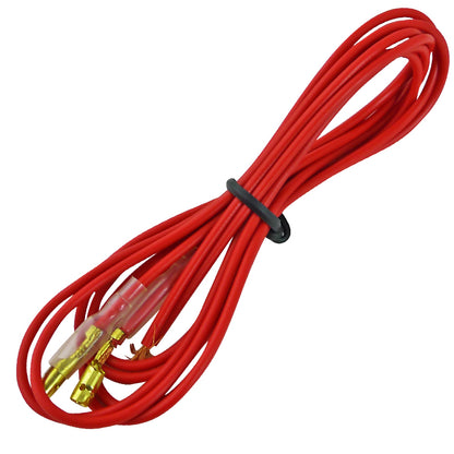 Universal 16 Gauge Off Road LED Work Lights Wiring Harness Kit w/ Dual Relay, Fuse, & On/Off Switch