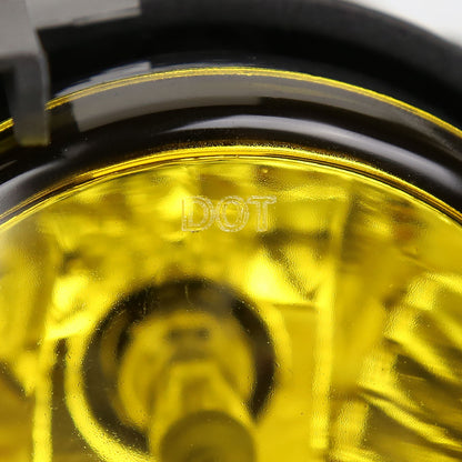 2008-2011 Subaru Impreza WRX 9006 HB4 Fog Lights Kit w/ Switch & Wiring Harness (Chrome Housing/Yellow Lens)