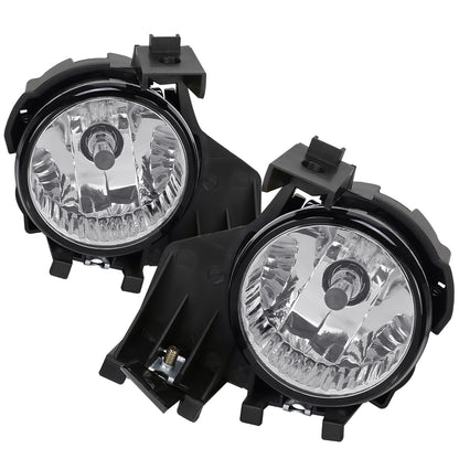 2008-2011 Subaru Impreza WRX 9006 HB4 Fog Lights Kit w/ Switch & Wiring Harness (Chrome Housing/Clear Lens)