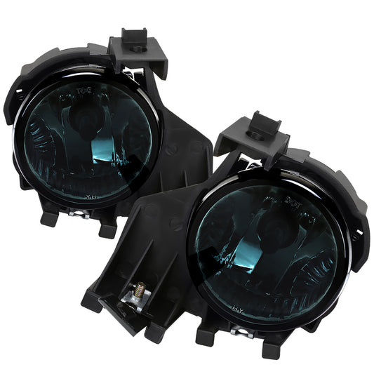 2008-2011 Subaru Impreza WRX 9006 HB4 Fog Lights Kit w/ Switch & Wiring Harness (Chrome Housing/Smoked Lens)