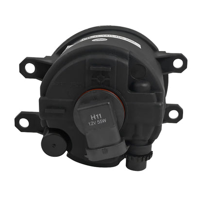 2006-2008 Toyota Yaris Sedan H11 Fog Lights Kit (Chrome Housing/Clear Lens)