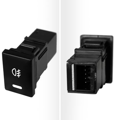 2006-2008 Toyota Yaris Sedan H11 Fog Lights Kit (Chrome Housing/Clear Lens)