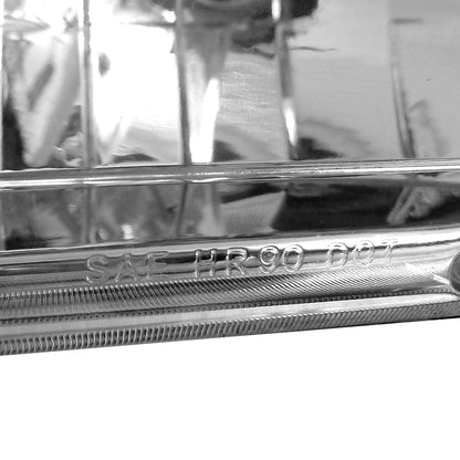 1988-1998 Chevrolet C/K C10/Tahoe/Suburban/Silverado GMC Sierra/Yukon/Suburban Crystal Headlights (Chrome Housing/Clear Lens)