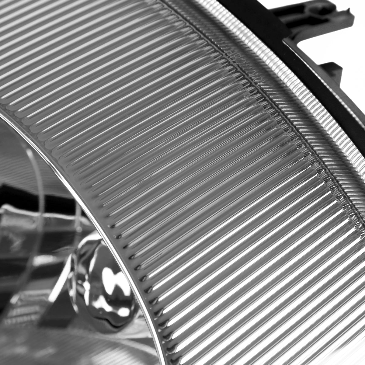 2000-2005 Mitsubishi Eclipse Factory Style Crystal Headlights (Chrome Housing/Clear Lens)