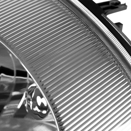 2000-2005 Mitsubishi Eclipse Factory Style Crystal Headlights (Chrome Housing/Clear Lens)