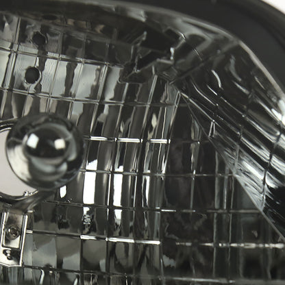 1997-2004 Ford F-150/Expedition Factory Style Headlights w/ SMD LED Light Strip (Chrome Housing/Smoked Lens)