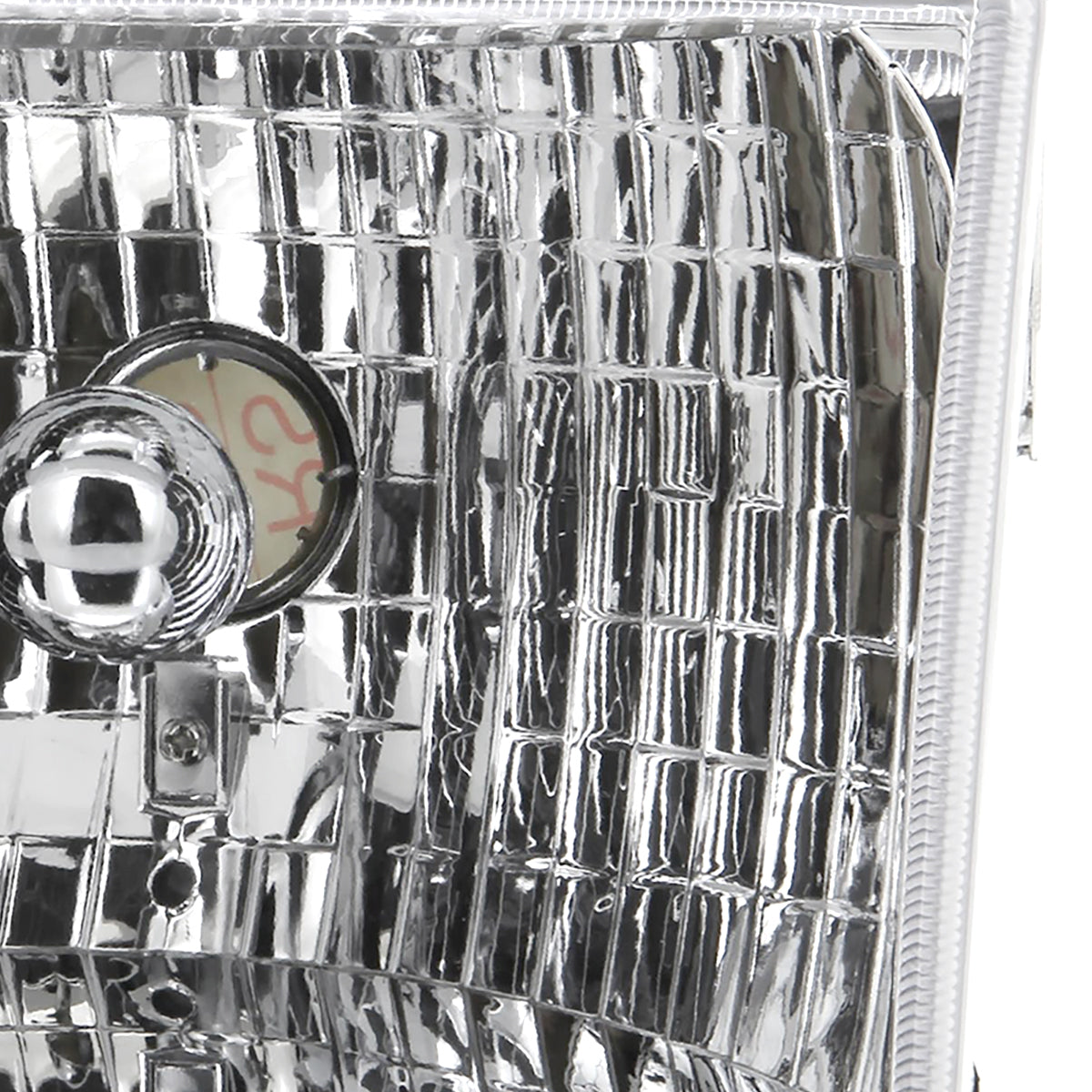 1993-1998 Jeep Grand Cherokee Factory Style Headlights (Chrome Housing/Clear Lens)