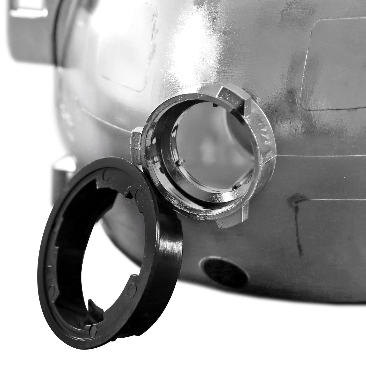 1993-1998 Jeep Grand Cherokee Factory Style Headlights (Chrome Housing/Clear Lens)