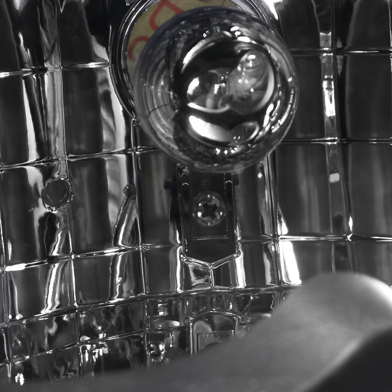 1994-1998 Ford Mustang Factory Style Headlights (Matte Black Housing/Clear Lens)