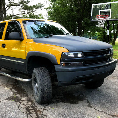 1999-2006 Chevrolet Silverado/Tahoe/Suburban Factory Style Headlights (Matte Black Housing/Clear Lens)