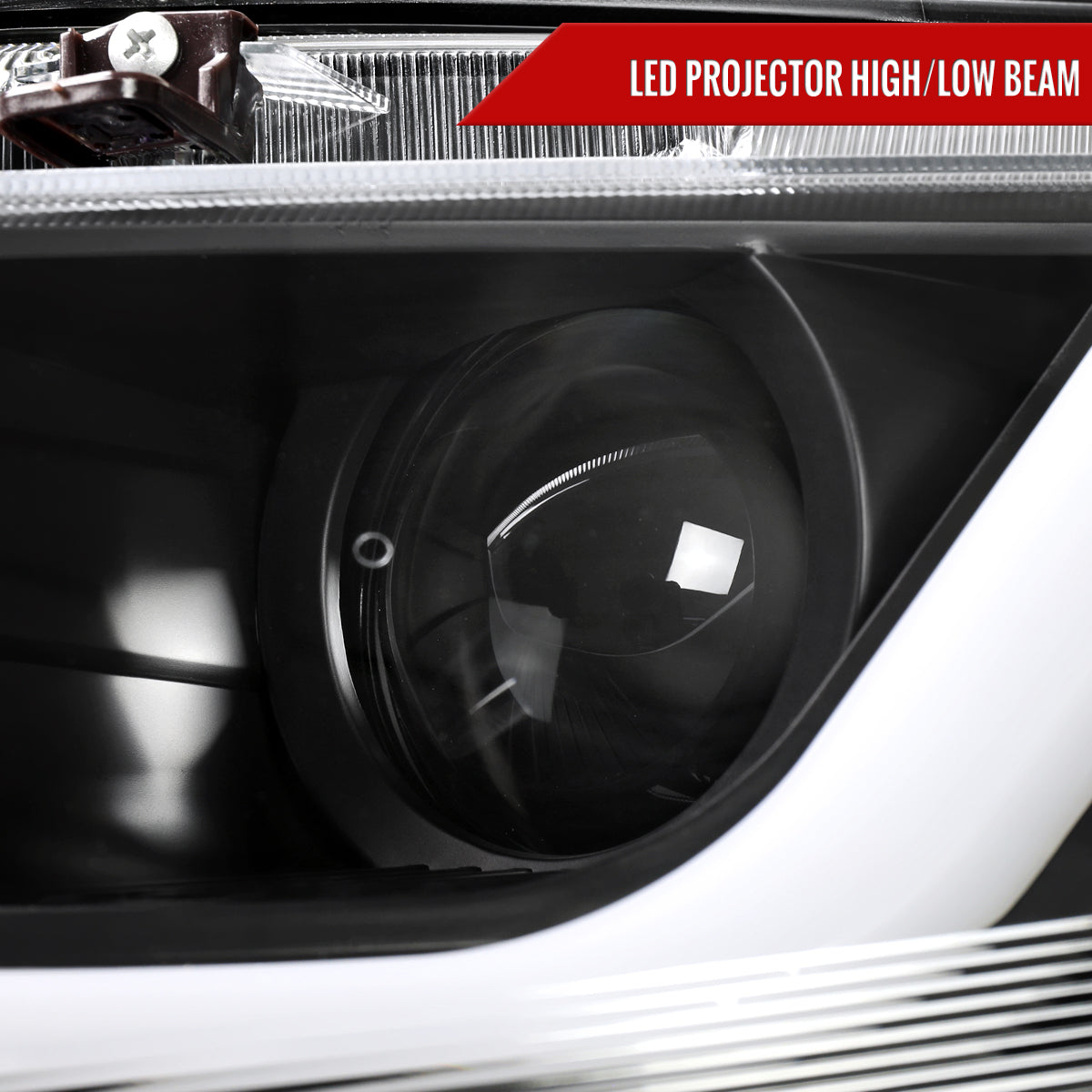 2016-2021 Honda Civic Full LED Projector Headlights w/ Switchback Sequential Turn Signal (Matte Black Housing/Clear Lens)