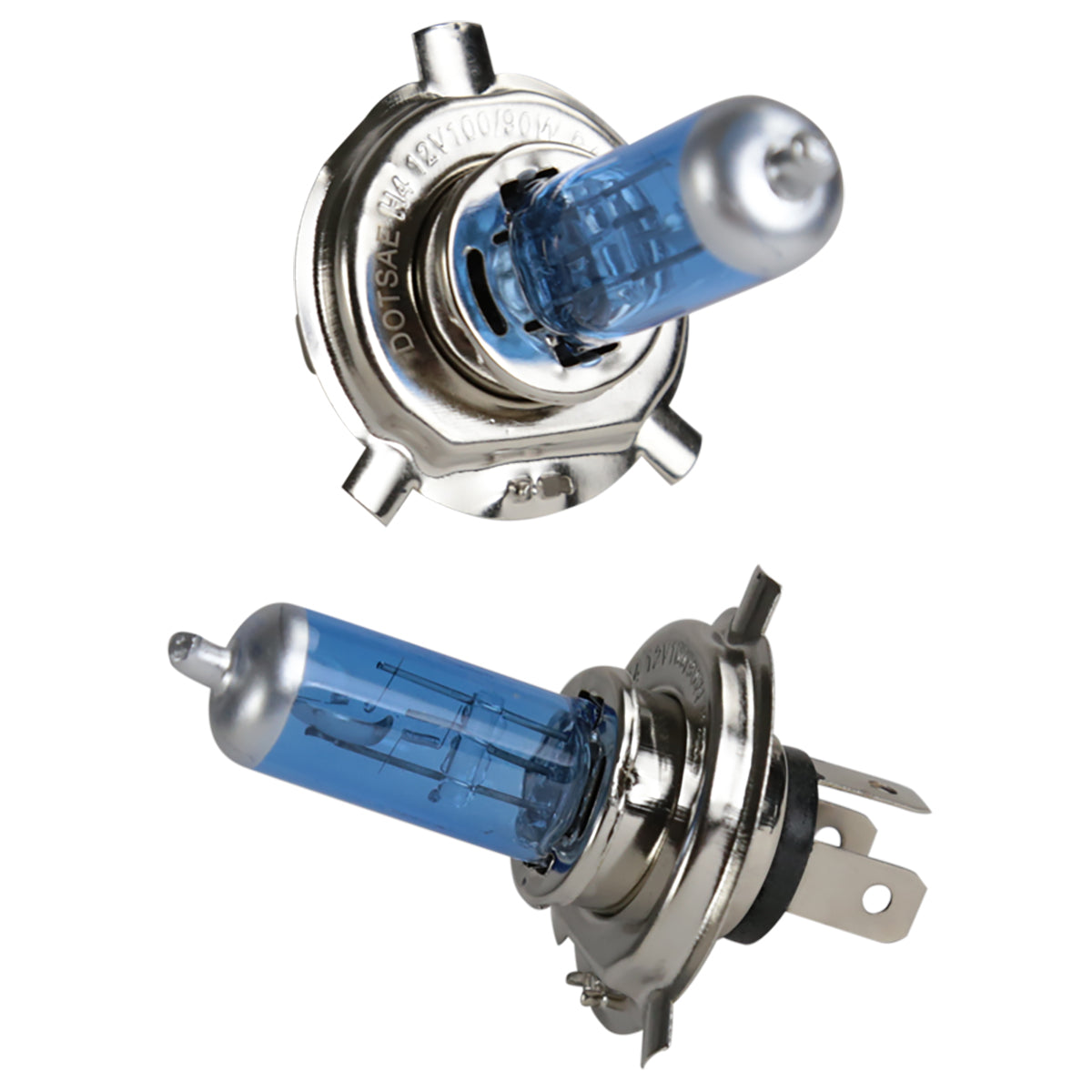 Universal 7"x6" H4 Projector Headlights (Matte Black Housing/Clear Lens)