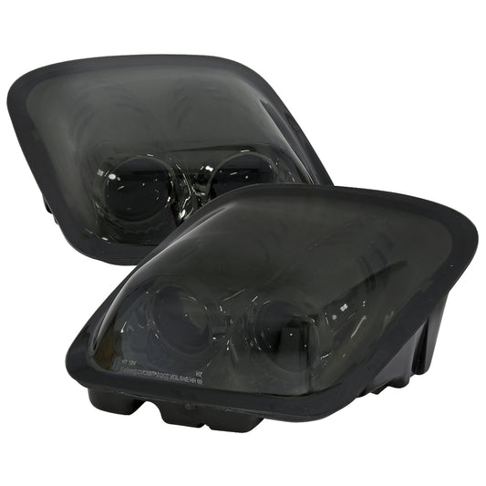 1997-2004 Chevrolet Corvette C5 H7 Projector Headlights (Chrome Housing/Smoked Lens)