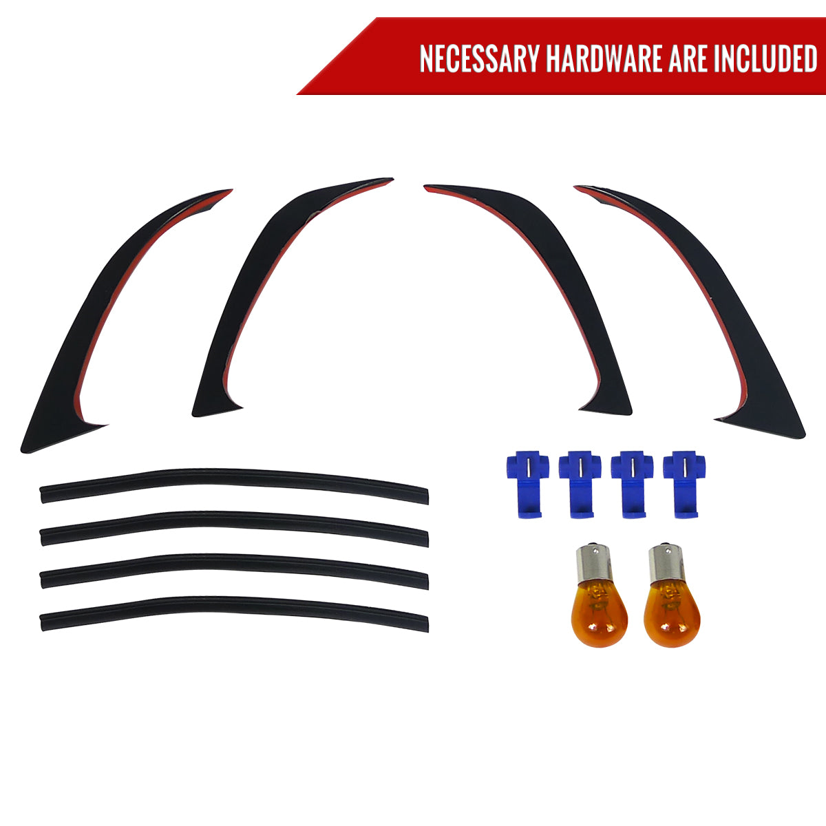 1992-1998 BMW E36 3 Series Coupe/Sedan Dual Halo Projector Headlights (Matte Black Housing/Clear Lens)