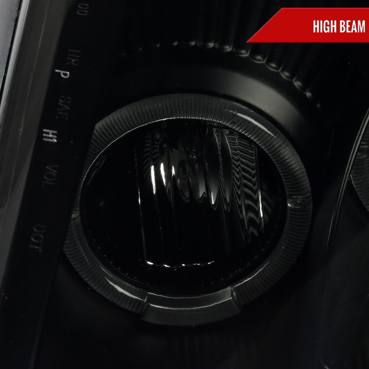 2000-2005 Mitsubishi Eclipse Dual Halo Projector Headlights (Black Housing/Smoked Lens)