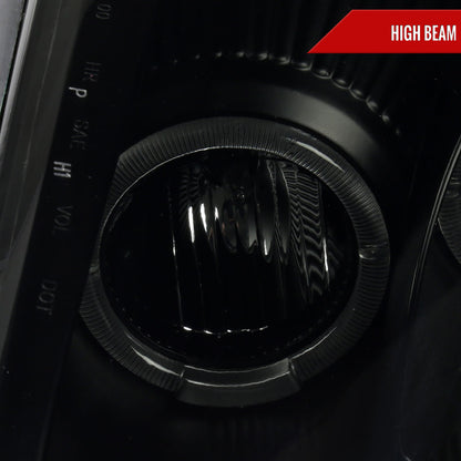 2000-2005 Mitsubishi Eclipse Dual Halo Projector Headlights (Black Housing/Smoked Lens)