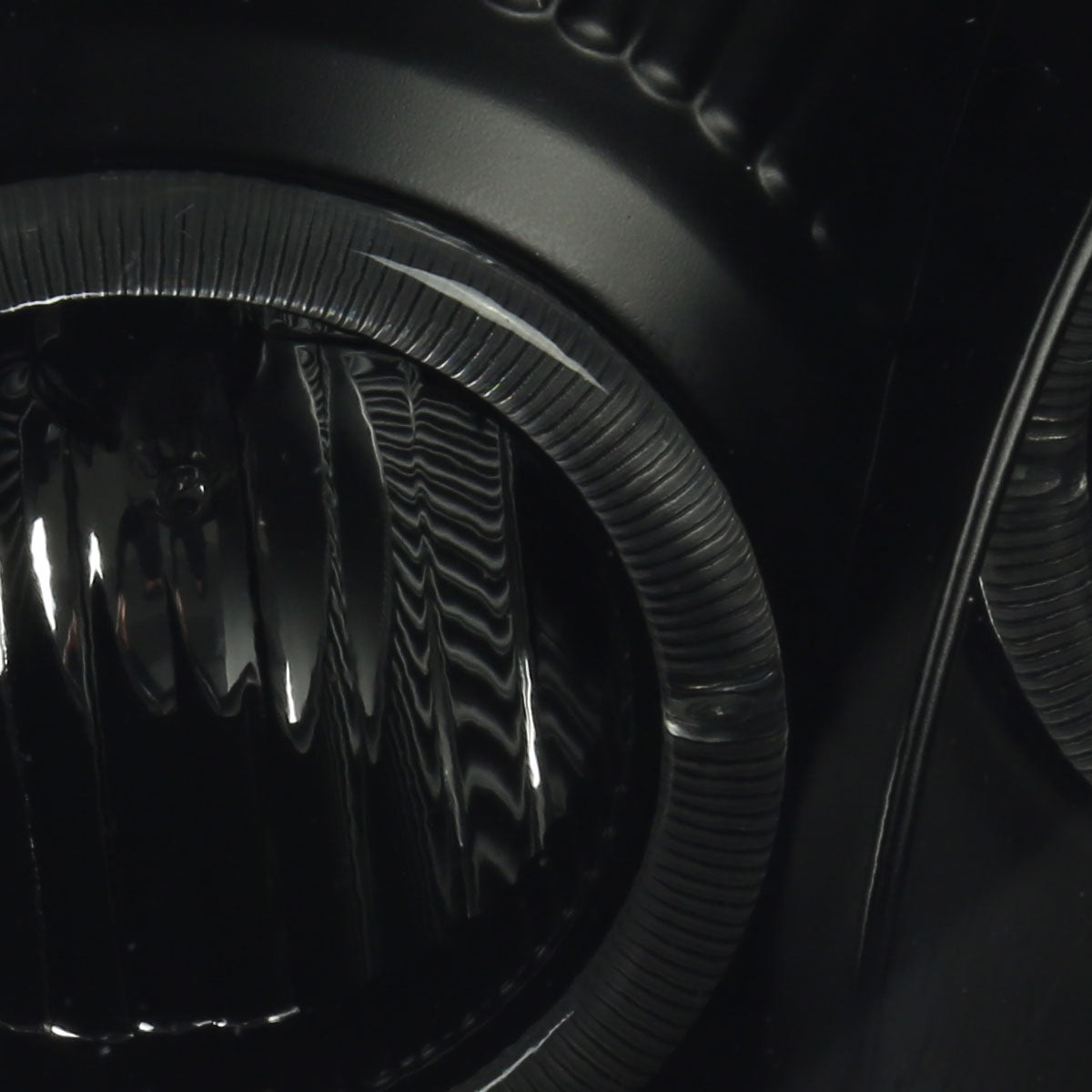 2000-2005 Mitsubishi Eclipse Dual Halo Projector Headlights (Black Housing/Smoked Lens)