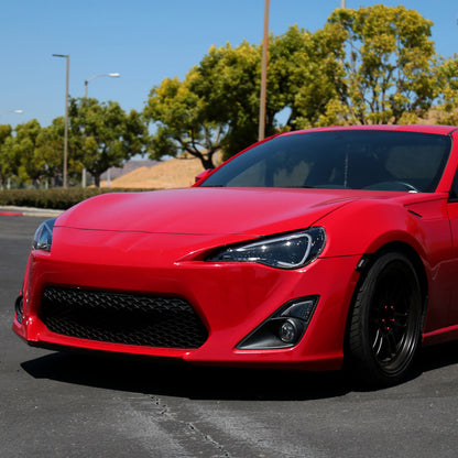 2012-2017 Scion FRS/ Toyota 86 LED Bar Projector Headlights w/ LED Turn Signal Lights (Jet Black Housing/Clear Lens)