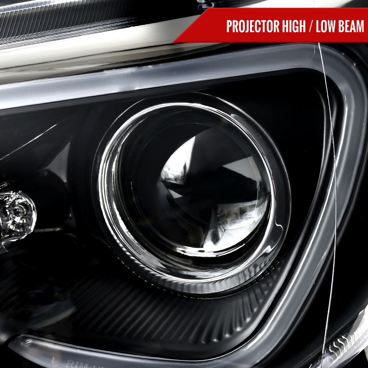 2012-2017 Scion FRS/ Toyota 86 LED Bar Projector Headlights w/ LED Turn Signal Lights (Matte Black Housing/Clear Lens)